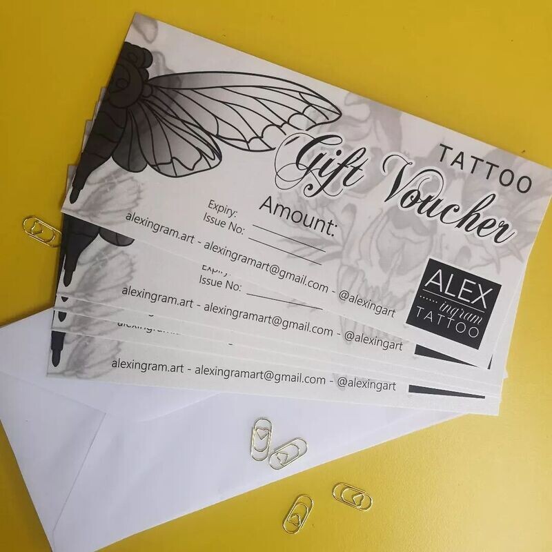 Tattoo Gift Voucher