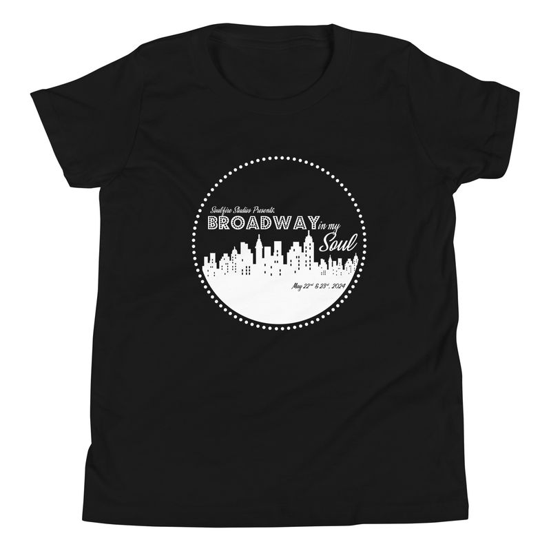2024 Broadway In My Soul Youth Short Sleeve T-Shirt