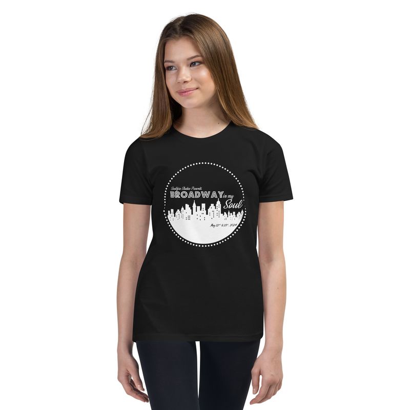 2024 Broadway In My Soul Youth Short Sleeve T-Shirt