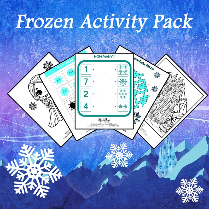 Free Frozen Themed Activity Sheets!