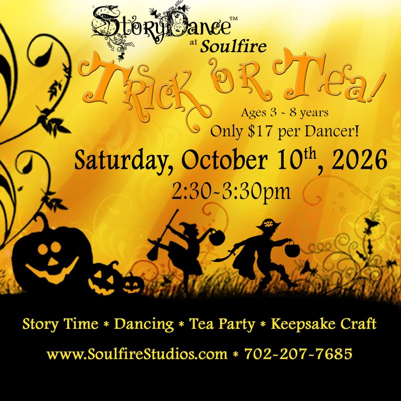 10/10 Trick Or Tea Mini Camp!