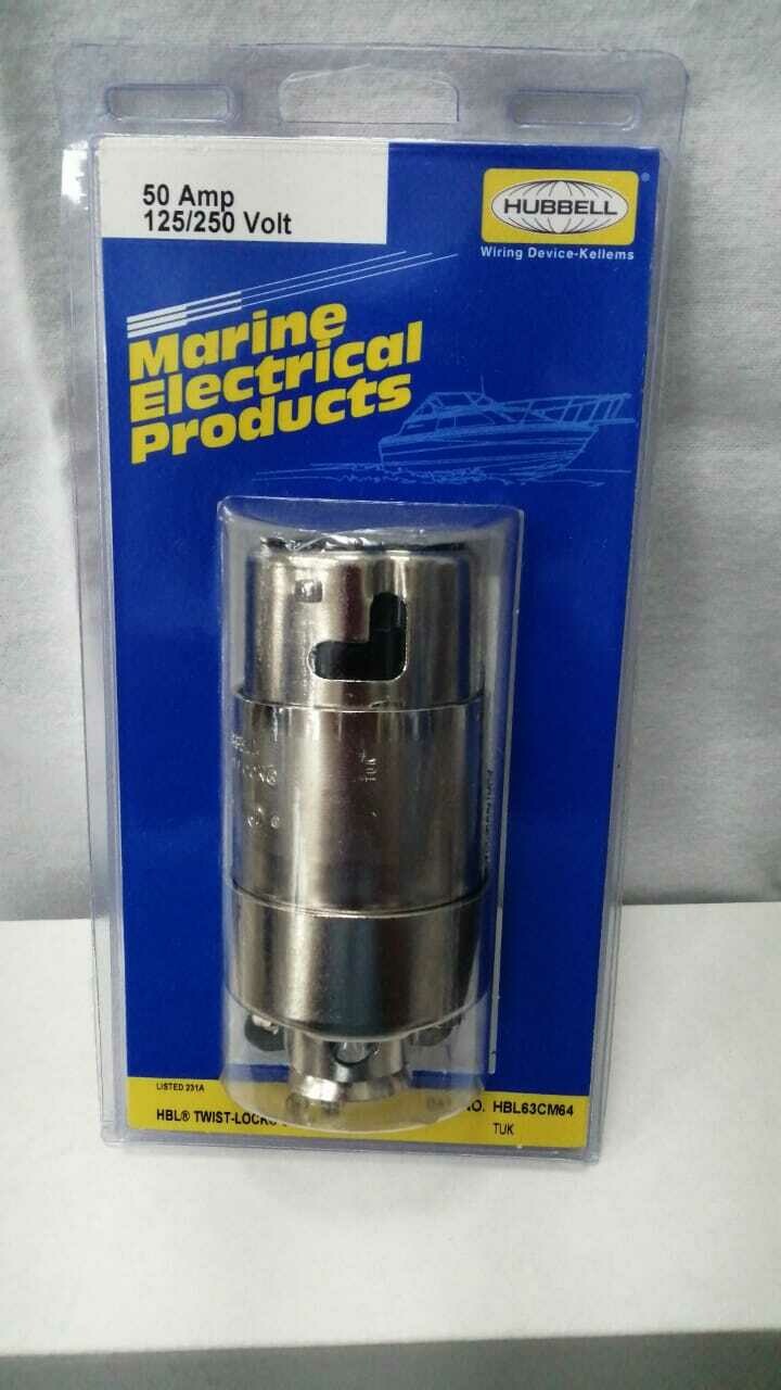 HUBBEL FEMALE CONECTOR 50A/25