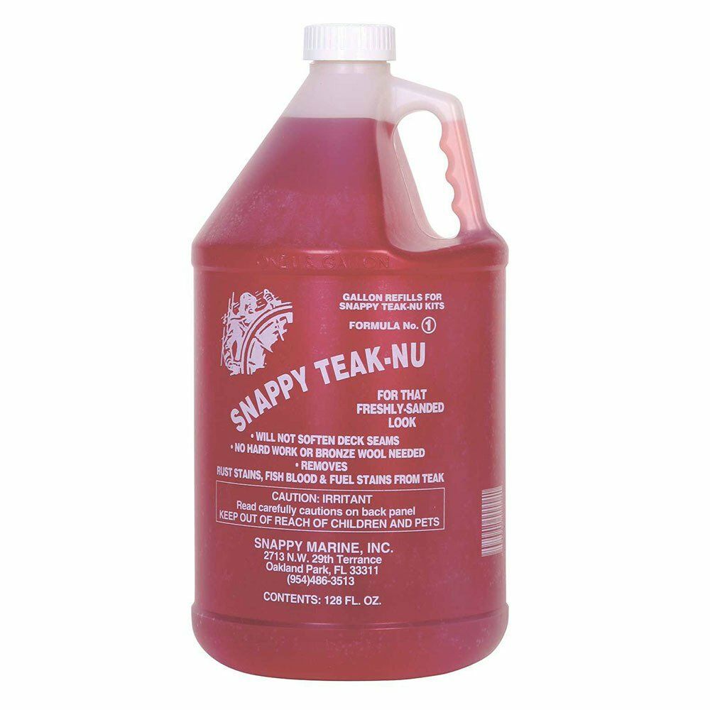 Limpiador de Teca Snappy Teak - Paso 1 (Galón)