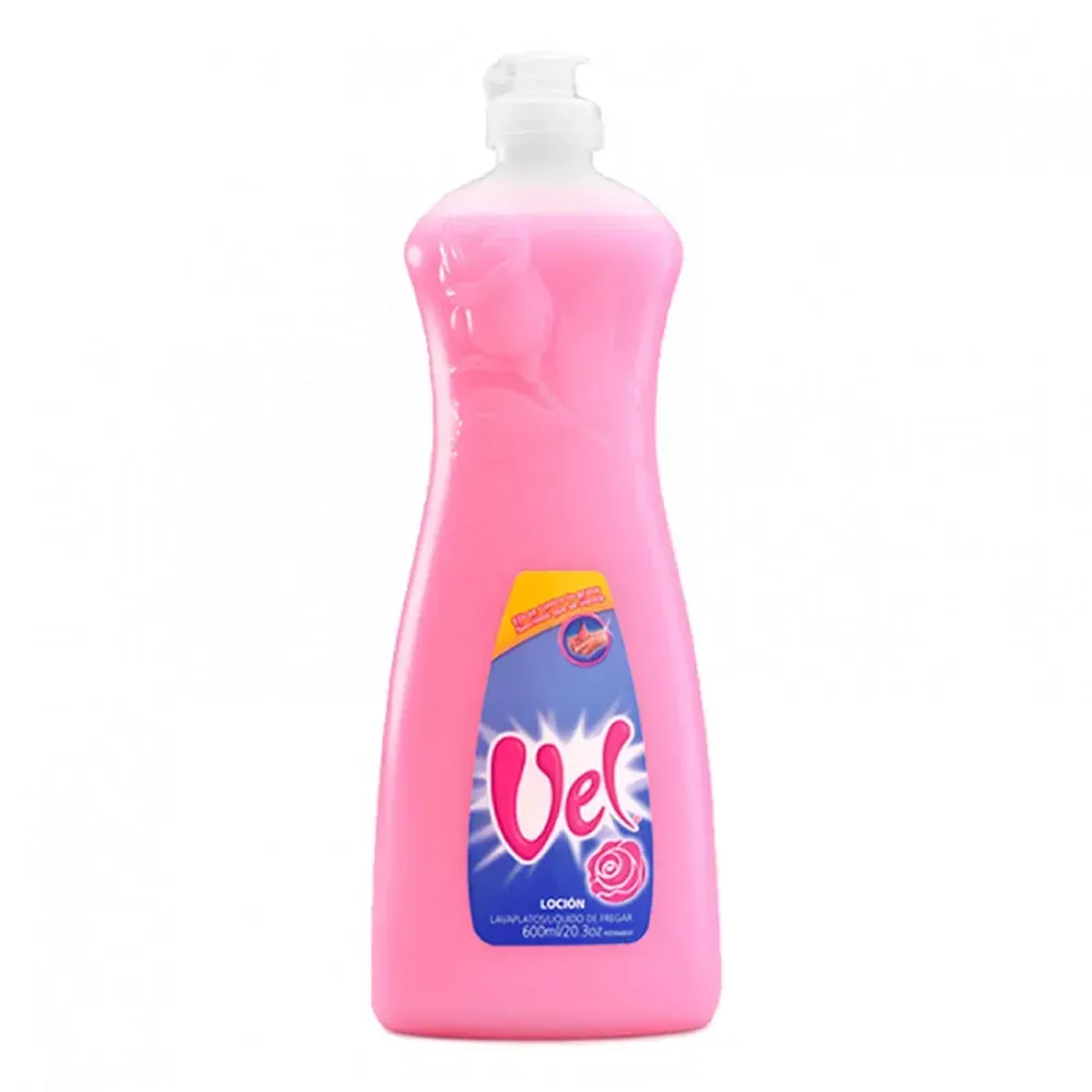 Jabón Líquido Lavaplatos Vel® Activo (900 mL)