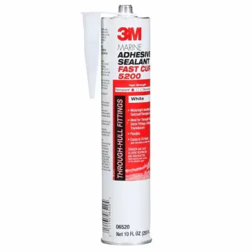 Sellador 3M™ Marine Adheshive Sealant 5200 Fast Cure Blanco (10 oz)