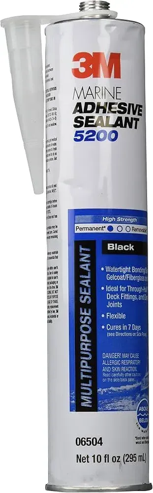 Sellador 3M™ Marine Adhesive Sealant 5200 Negro (10 oz) Sellador 3M™ Marine Adhesive Sealant 5200 Negro (10 oz)