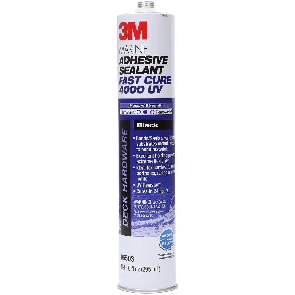 Sellador 3M™  Marine Adheshive Sealant  4000 UV Negro (10 oz)