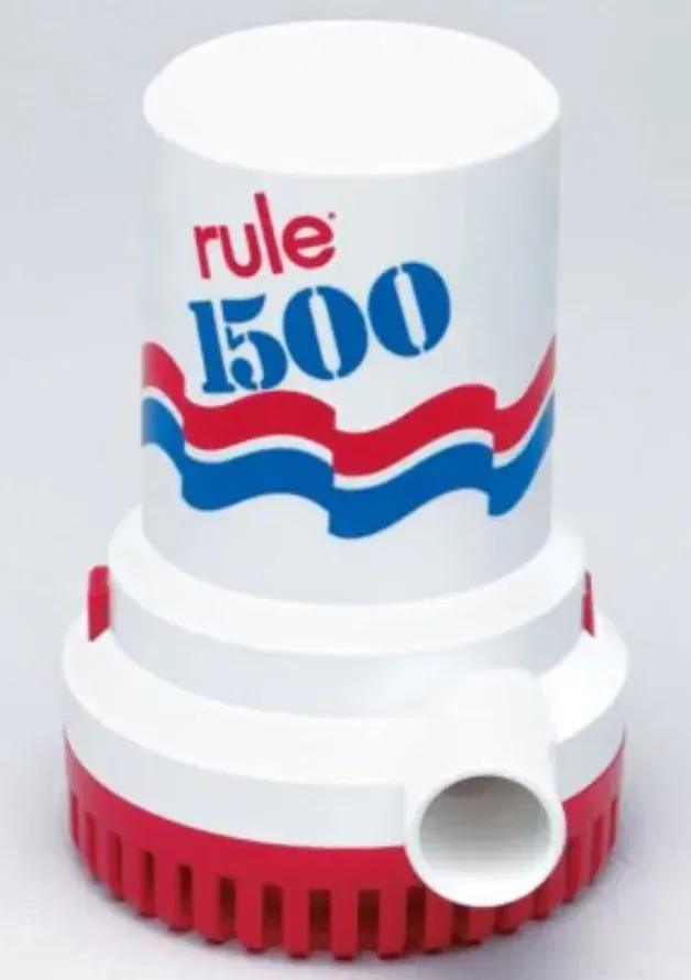 Rule® 1500 GPH (3600 LPH / 12 V) Rule® 1500 GPH (3600 LPH / 12 V)