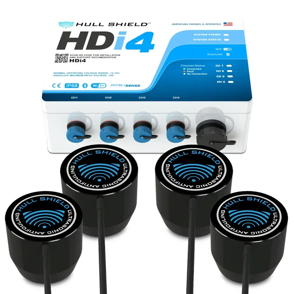 Sistema Antifouling Ultrasónico Hull Shield® HD4 (4 Canales)