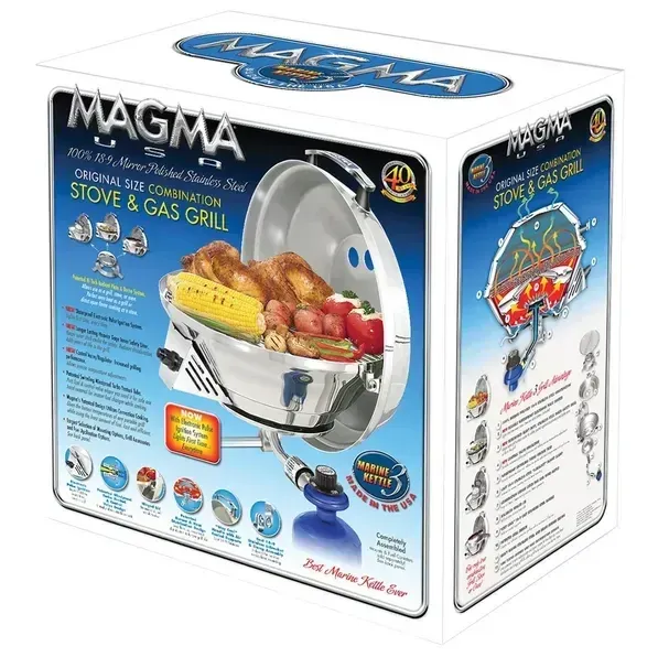 Magma® OriginalS Size Mrine Combinacion Stove & Gas Grill