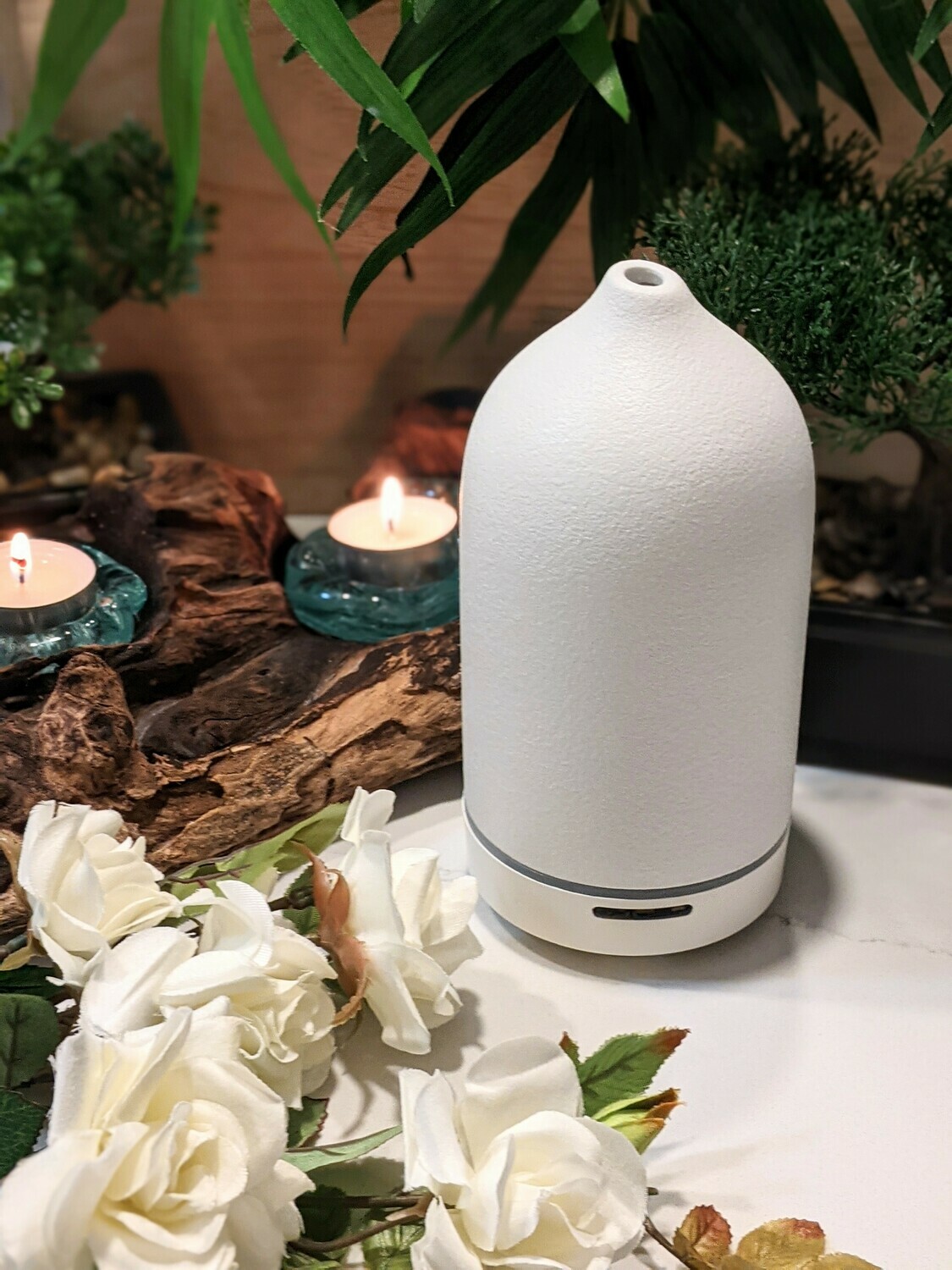 I&amp;B co White Ceramic Stone-Diffuser