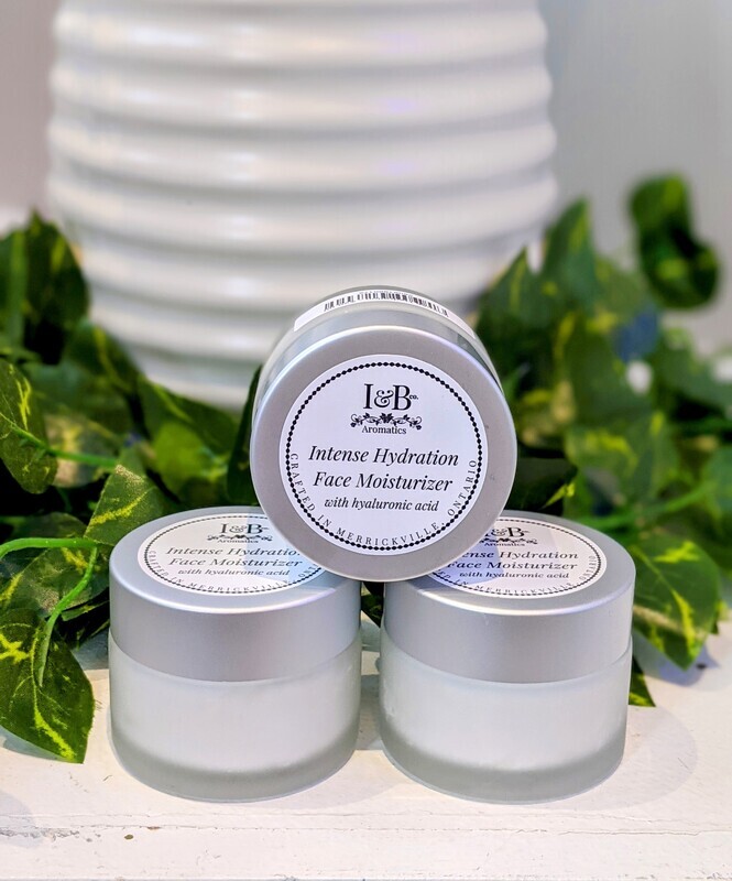 Intense Hydration Face Moisturizer with Hyaluronic Acid