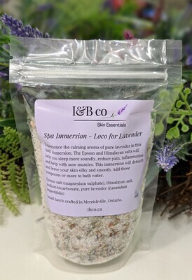 Spa Immersion – Loco for Lavender Bath Salts
