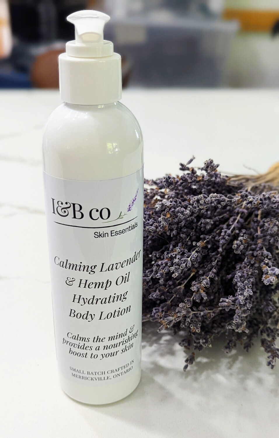 Calming Lavender & Hemp Oil Hydrating Body Lotion
