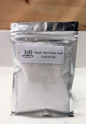 Single Shot Bath Soak - Cold & Flu