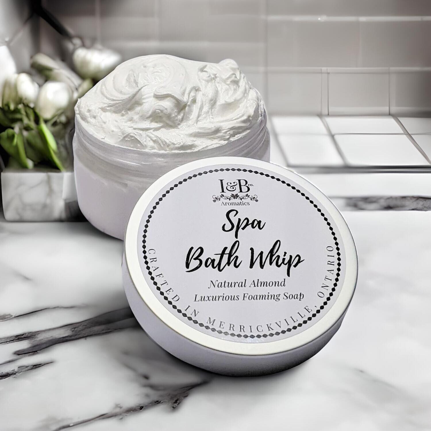 Spa Bath Whip - Natural Almond