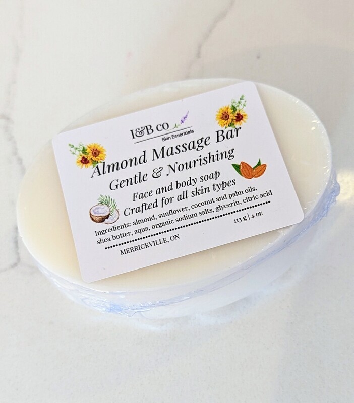 Savon de massage aux amandes