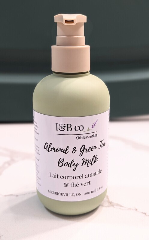Lait corporel amande &amp; thé vert