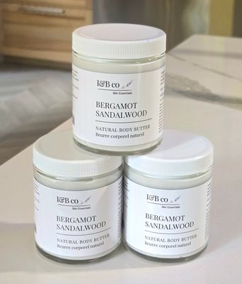 Bergamot Sandalwood Natural Body Butter