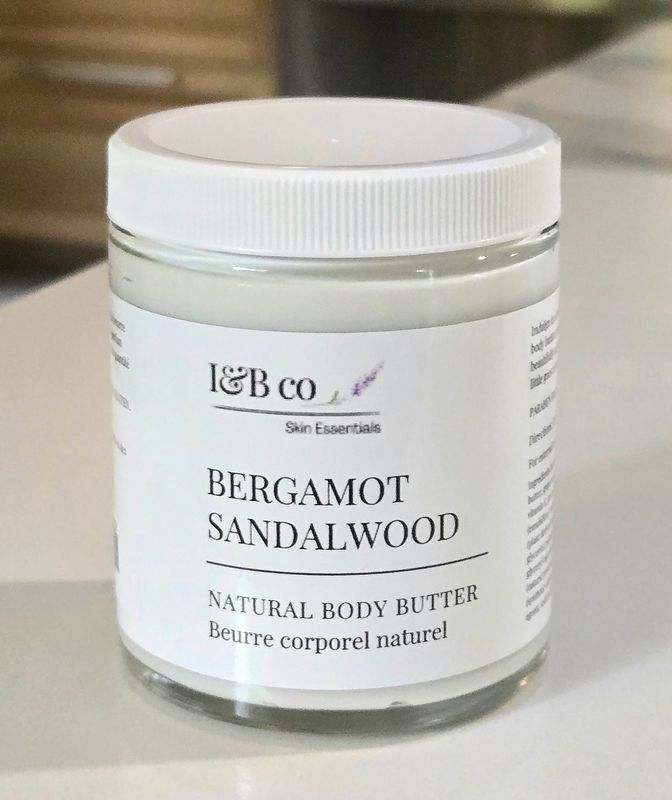 Bergamot Sandalwood Natural Body Butter