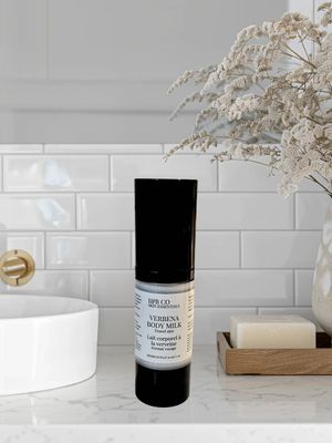 Lait corporel à la verveine – Format voyage