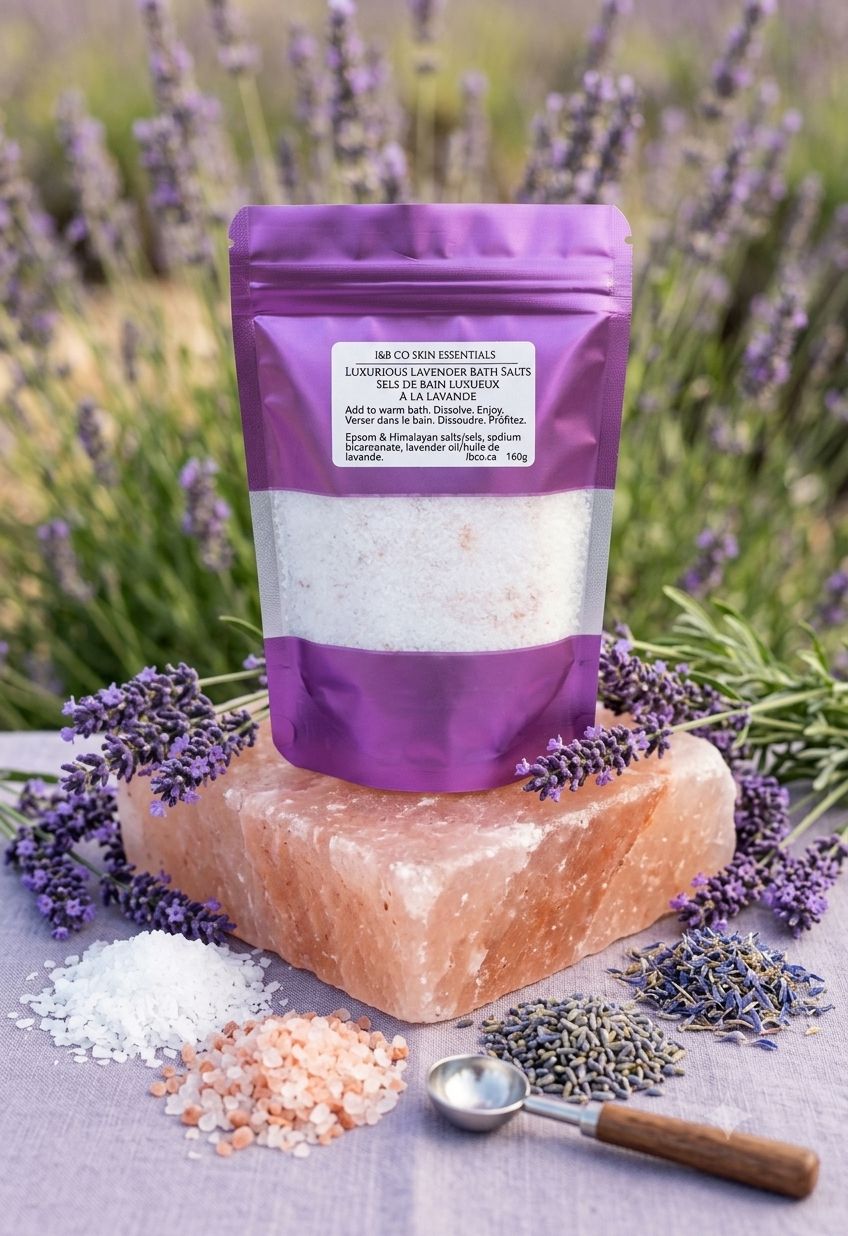 Luxurious Lavender Bath Salts
