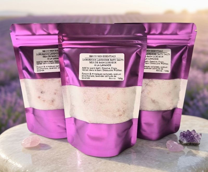 Luxurious Lavender Bath Salts