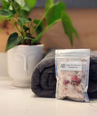 Single Shot Bath Soak - Relaxing Rose