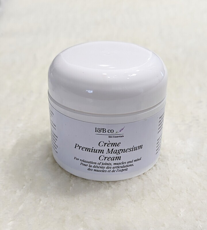 Crème pour le corps au magnésium de qualité supérieure - 2 oz