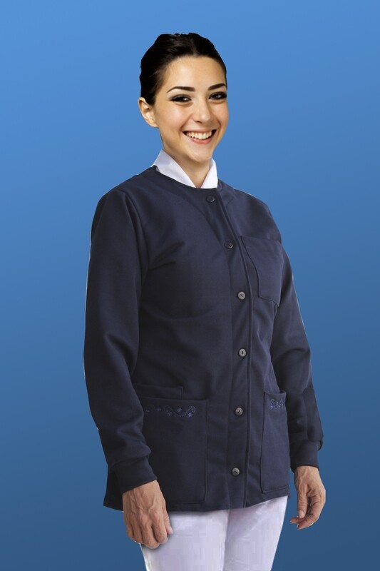 SACO enfermera azul