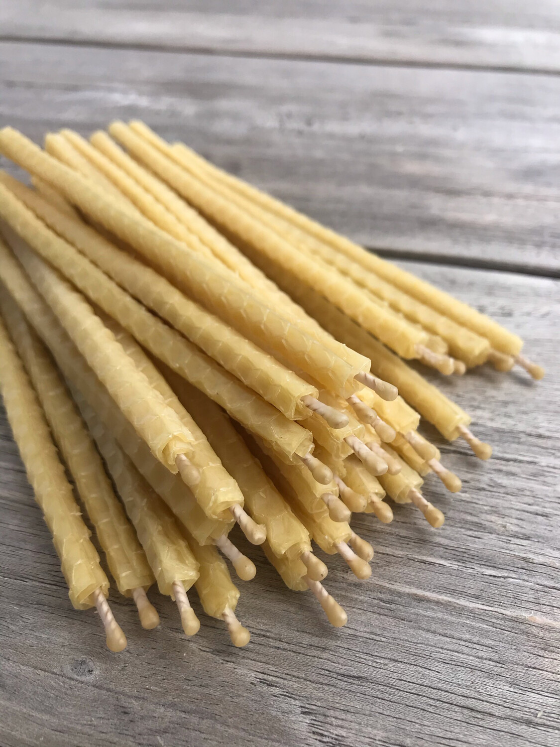 Beeswax Candle Skinny 14cm 10pcs