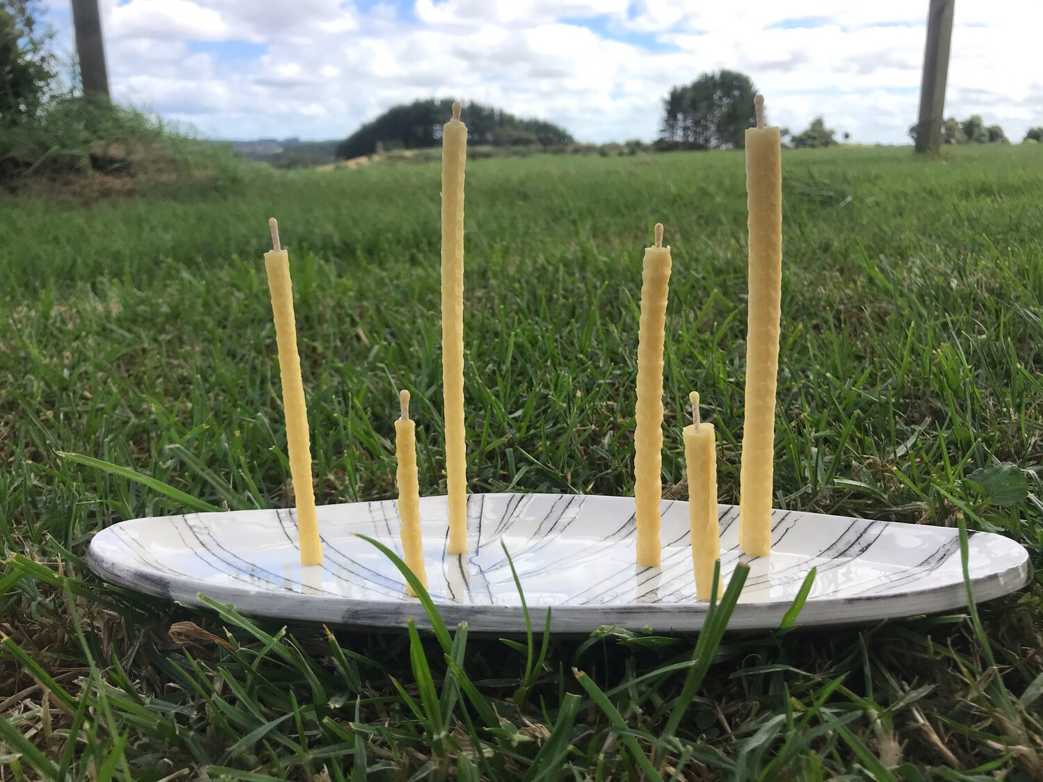 Beeswax Candle Regular 10cm 10pcs