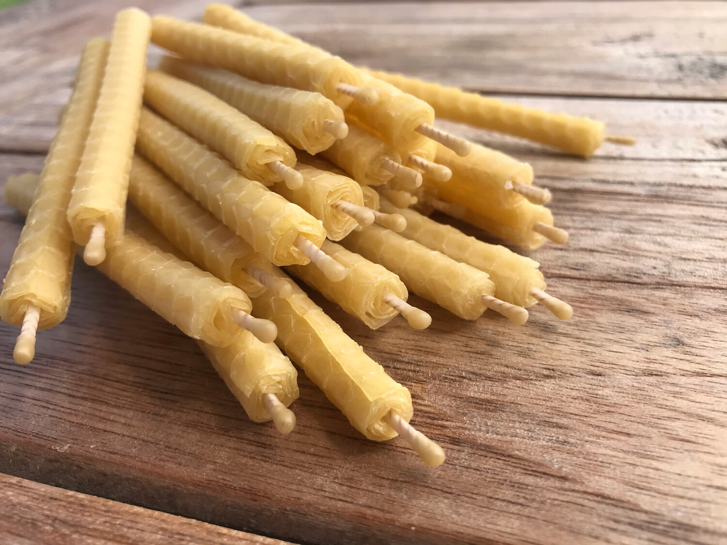 Beeswax Candle Regular 10cm 10pcs