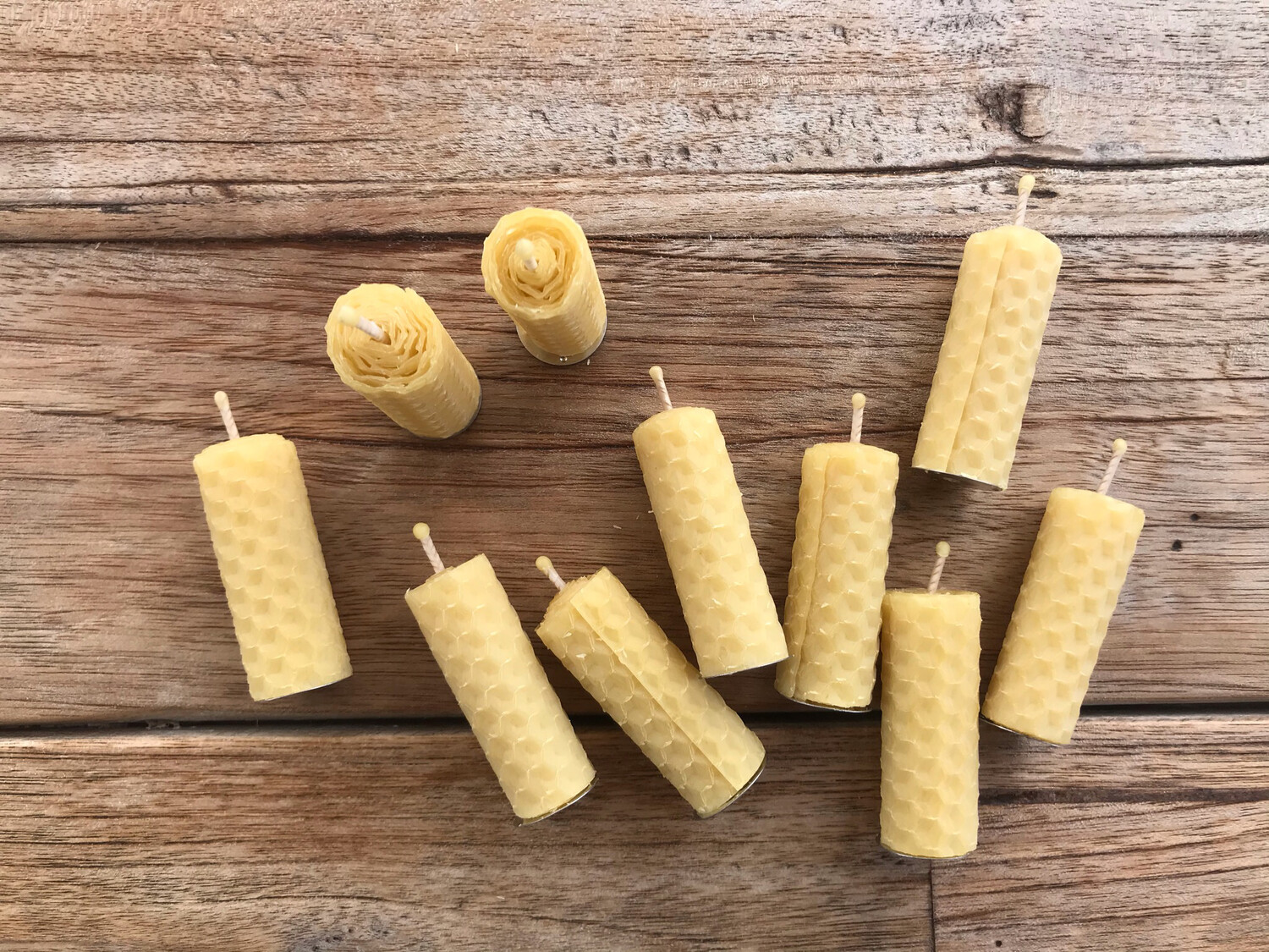 Beeswax Candles in the Jar