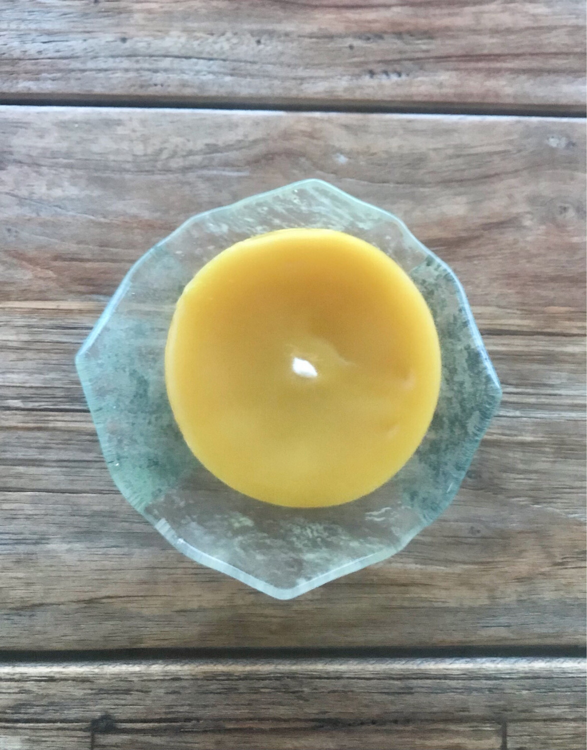 Beeswax Candle Pillar 10cm