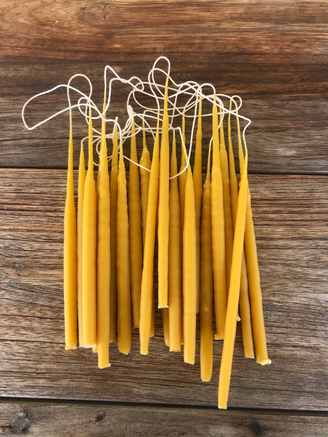 Hand-dipped Beeswax Candle 20cm 12pcs 