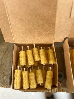 Meditation Beeswax Candle 10mins Burn time 20pcs Meditation Beeswax Candle 10mins Burn time 20pcs