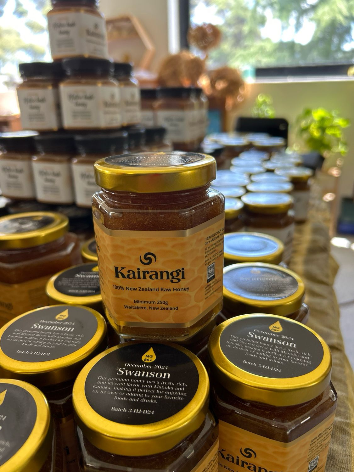 Swanson Dec.2024 MG85+ Glass Jar 250g Swanson Dec.2024 MG85+ Glass Jar 250g