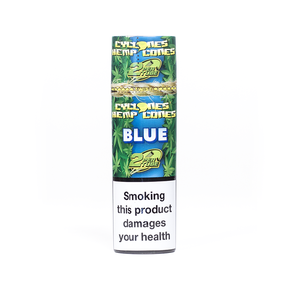 Cyclone Hemp Cones Blue