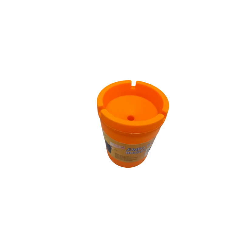 Jumbo Butt Bucket Plastic Orange