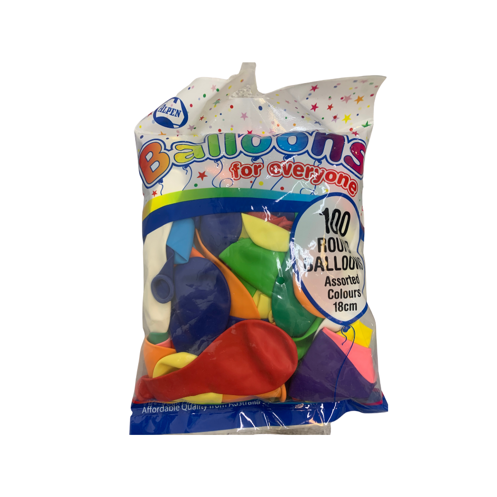 Alpen Balloons 100Pack