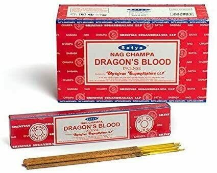 Satya Dragons Blood Incense Sticks