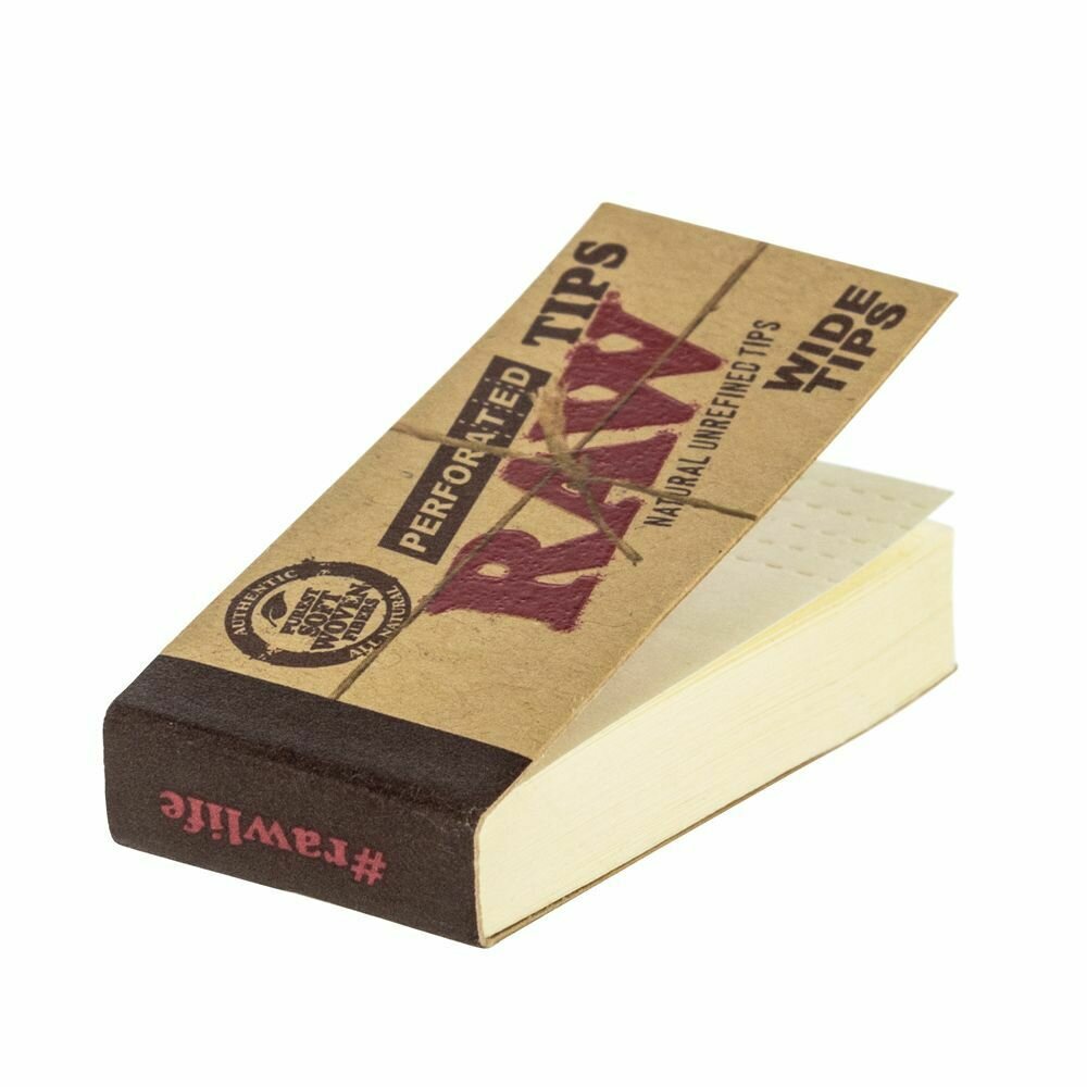 Raw Perforated Wide Tips