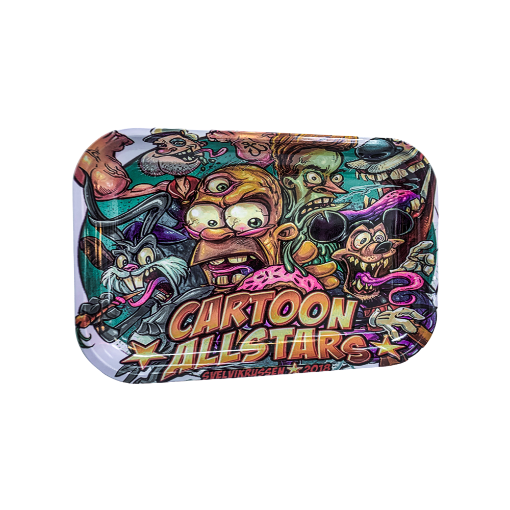 Medium Tray Cartoon All Stars