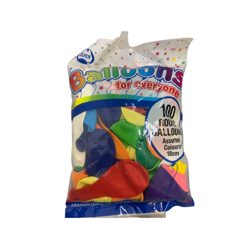 Alpen Balloons 100Pack