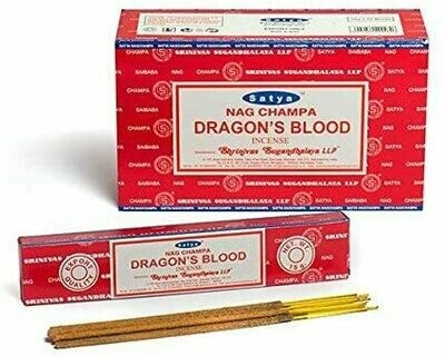 Satya Dragons Blood Incense Sticks