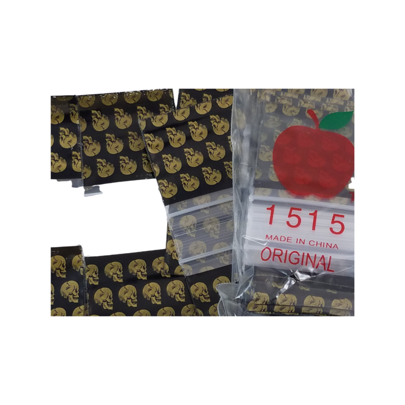 Ziplock Bags 1515 Skulls