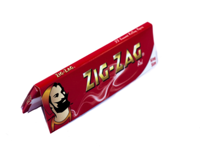 Zig Zag Red Kingsize