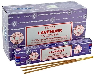 Satya Lavander Incense Sticks