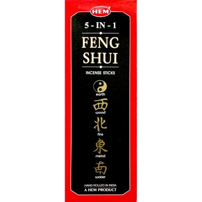 Hem 5In1 Feng Shui Incense Sticks